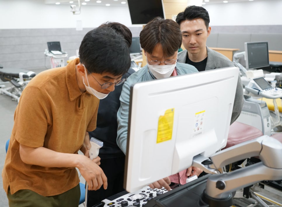 대한한의학회 / 경혈 초음파 진단기기 실습 교육 진행
